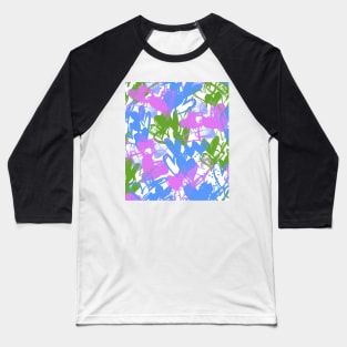 Pop art Hearts Baseball T-Shirt